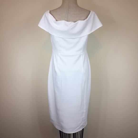 Beige By ECI | Off The Shoulder Sheath Dress - Picture 4 of 8